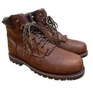 Cabela's Kiltie 2.0 Waterproof Work Boots Men 12W Dark Brown